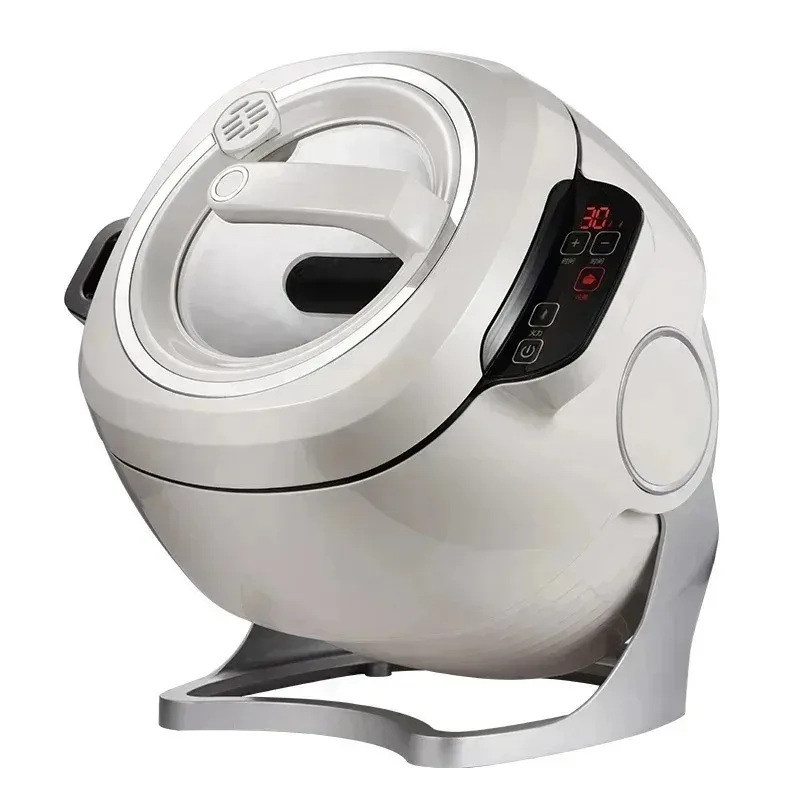 2026 2000W Intelligent Automatic Stir Frying Machine Household Electric Cooking Wok Pot Non-stick Multifunctional Cooker Pot 220