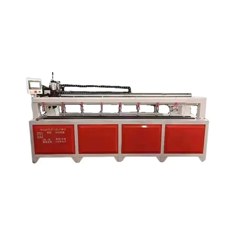 CE Certification Automatic Hinge Slotting Machine Door Panel Cabinet Door Punch Woodworking Tongue and groove Machine Board