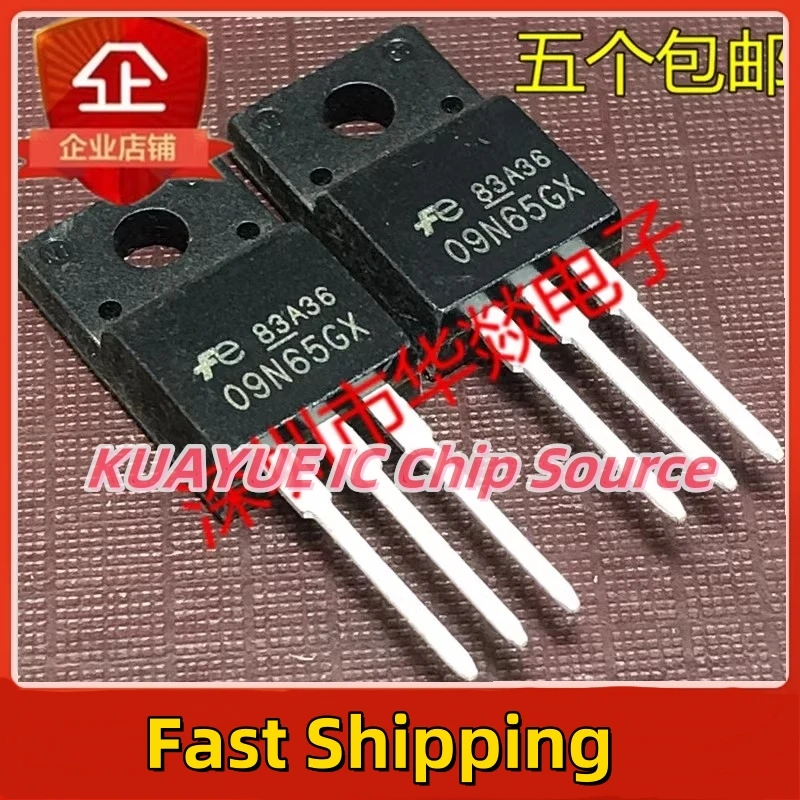 10PCS-30PCS  09N65GX   FMV09N65GX   TO-220F  650V  9A   Quality Fast Shipping  In Stock