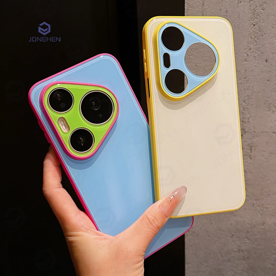 Huawei Mate 60 - Capa Protetora de Lentes com Contraste