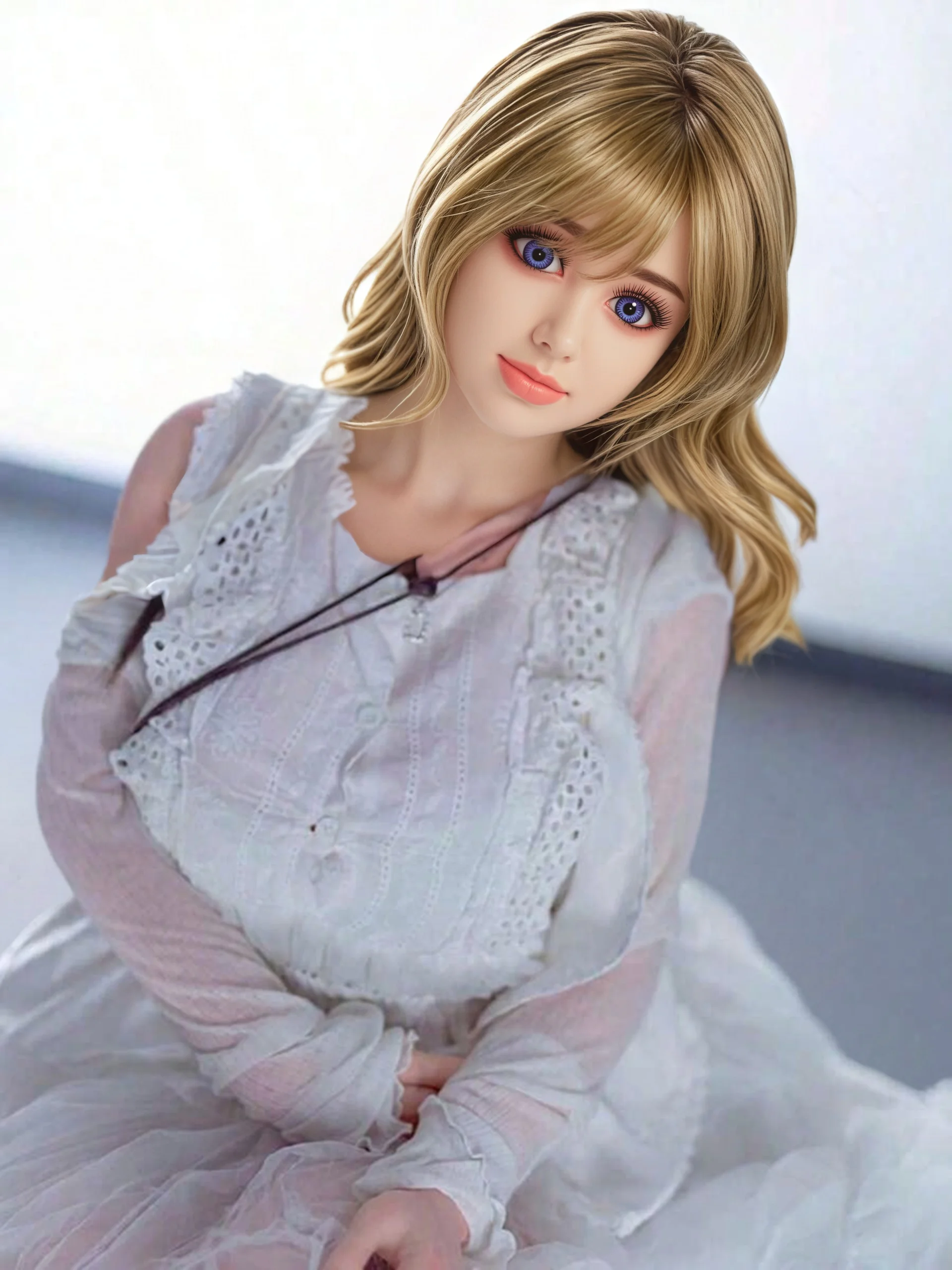 TPE製の人形、40インチ、小さくて可愛い、全身、丈夫な骨格、多様なポーズ、精巧なメイク、繊細な肌、男性に適しています