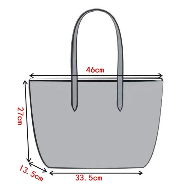 Women\'s Handbag Tote Bag Purse Large Capacity Shopping Bag For Girl Shoulder Bags Female PVC Waterproof Mommy Bag With LOGO