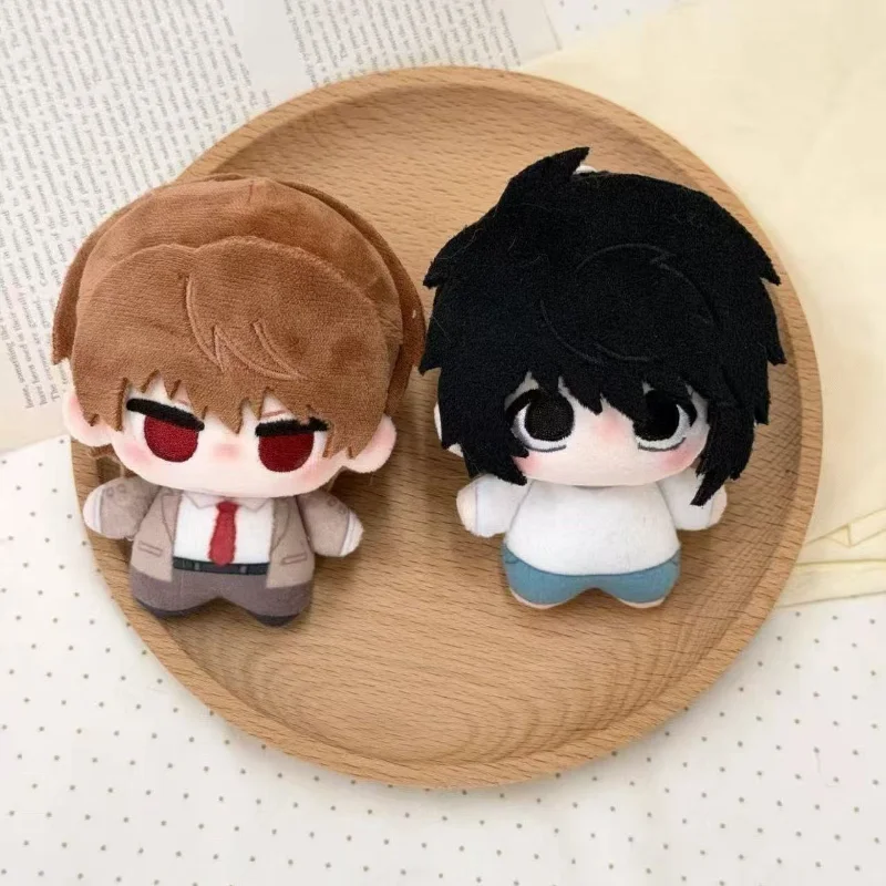 Muñeco de Peluche de 10 cm de Death Note, Lindo Light Yagami L Lawliet, Juguete de Peluche para Niños, Fans, Cosplay, Regalo de Cumpleaños, Navidad, Decoración de Habitación