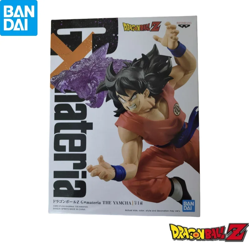 

In Stock Bandai Original Banpresto Dragon Ball Yamcha Action Figure Model Doll Brand New Boxed Garage