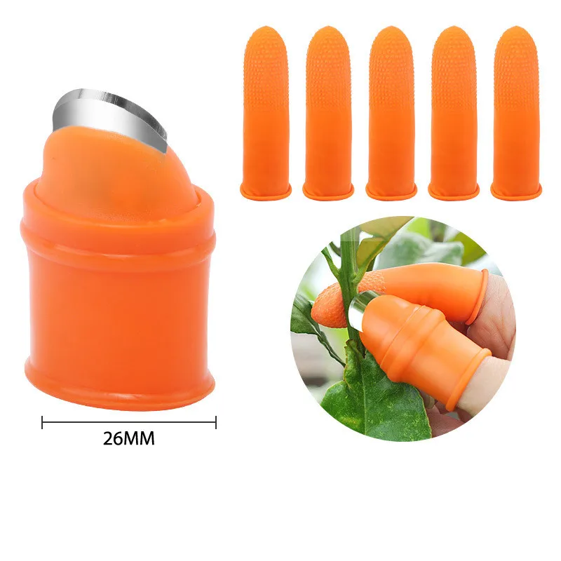 Pruning Shears Garden Picking Plant Vegetables Separator Finger Tool Multifunction Kitchen Cutter Thumb Cutter Gardening Tools
