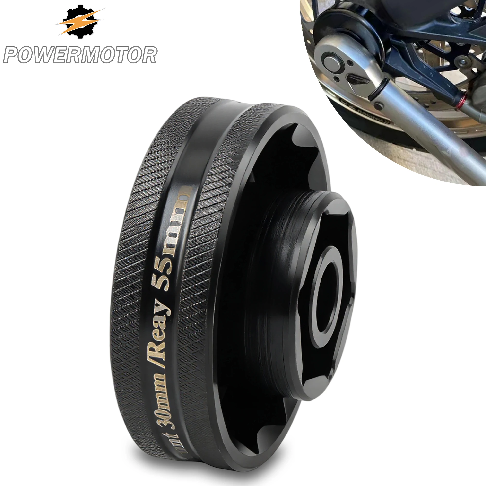 

55mm + 30mm for Ducati 1098 1198 1199 Wheel Nut Socket Tool for Multistrada 200 Diavel ADV Supermoto Disassembly Tools Repair