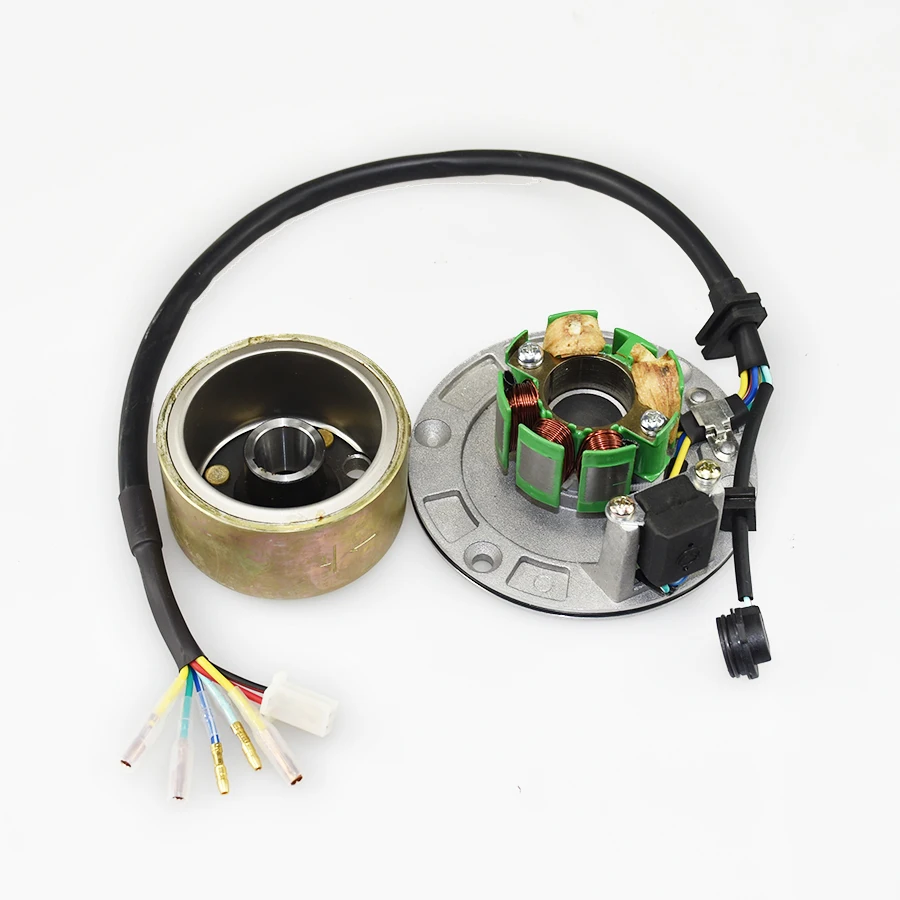 Motorcycle Magneto Stator Rotor High Speed Without Light For Zongshen W150 155cc Engine KAYO SDG SSR Dirt Pit Bike