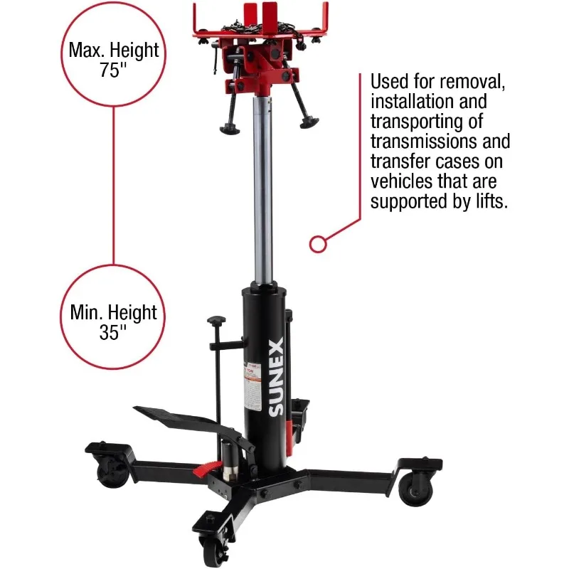 7793B 1/2-Ton Telescopic Transmission Jack