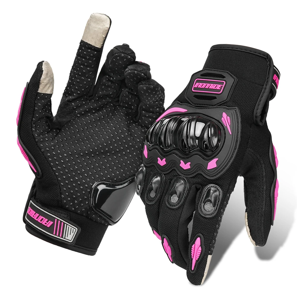 

Motorcycle Full Finger Protective Gloves Breathable Motorbike Gloves Touch Screen Outdoor Motocross Riding Gloves Non-slip M-2XL