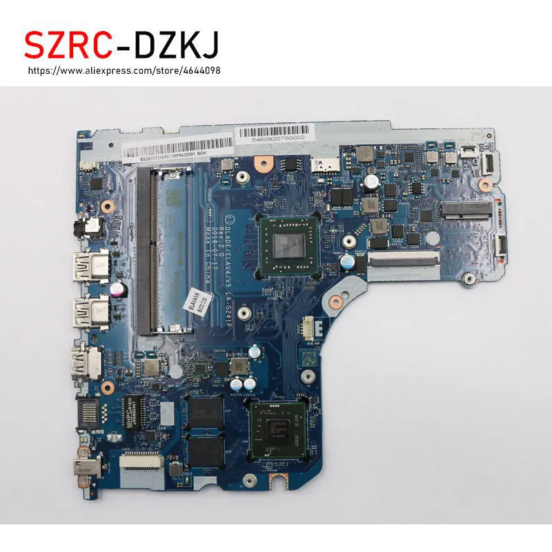 

Original For Lenovo V145-15AST Laptop Motherboard A9 DIS CPU DDR4 Test Good LA-G241P 5B20T25488