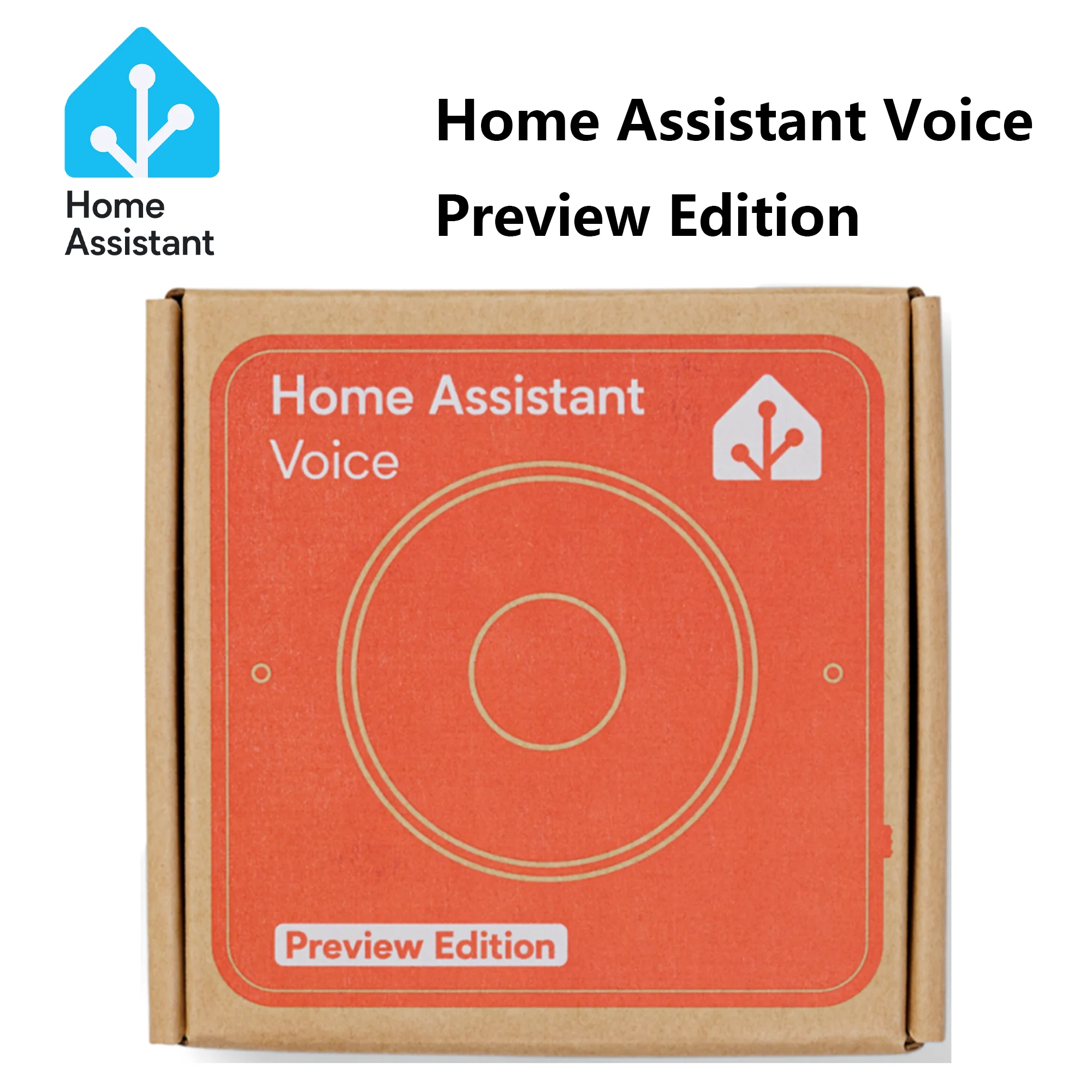 Home Assistant Voice Preview Edition Microfones duplos ESP32-S3 SoC com 16 MB de armazenamento FLASH 2,4 GHz Wi-Fi Bluetooth 5.0
