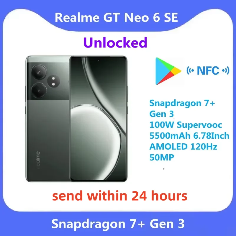 س 6: الهاتف الذكي الجديد من Realme GT Neo 6 SE