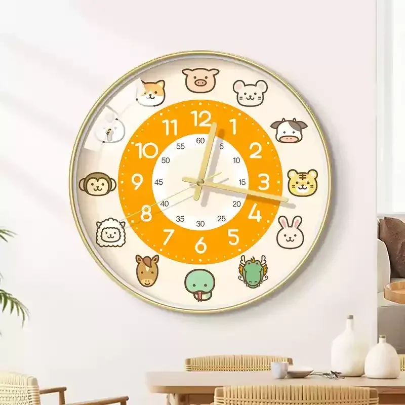 Elegant Premium Wall Clocks Unique High Quality Living Room Wall Clock Luxury Aesthetic Modern Reloj Pared Bedroom Stuff