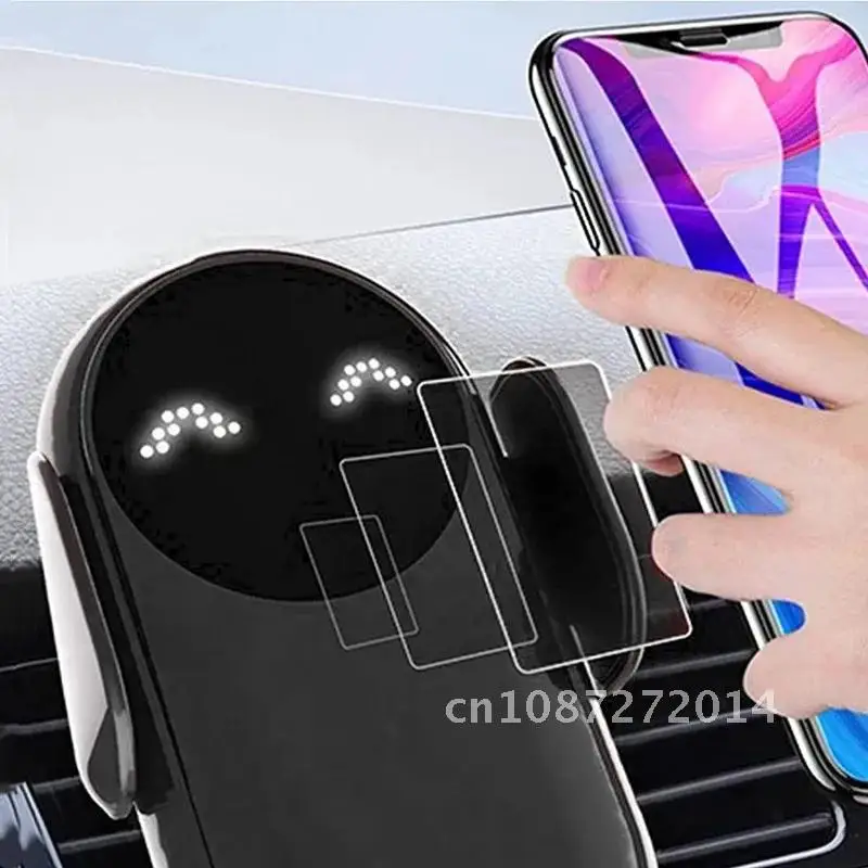 Wireless Charging Car Induction Charger Mount for iPhone 13 12 11 X Pro Max Samsung Xiaomi 30W Car Wireless Charger Phone Holder