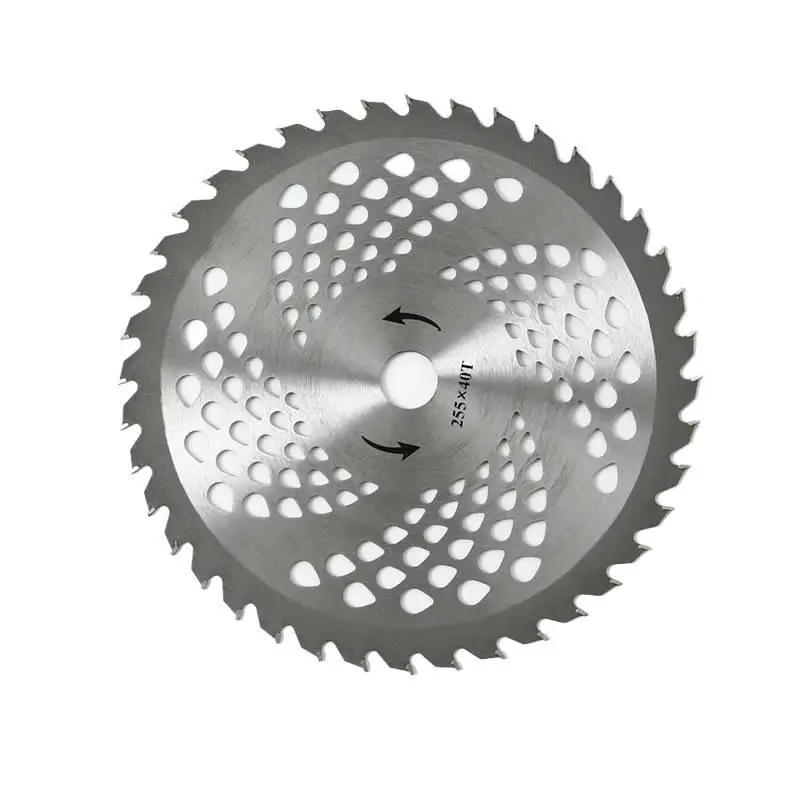 芝刈り機用の一般的な40歯合金鋸刃アクセサリー