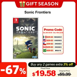 Oferty gier Nintendo Switch Sonic Frontiers 100% oficjalna fizyczna gra karciana dla konsoli do gier Switch OLED Lite