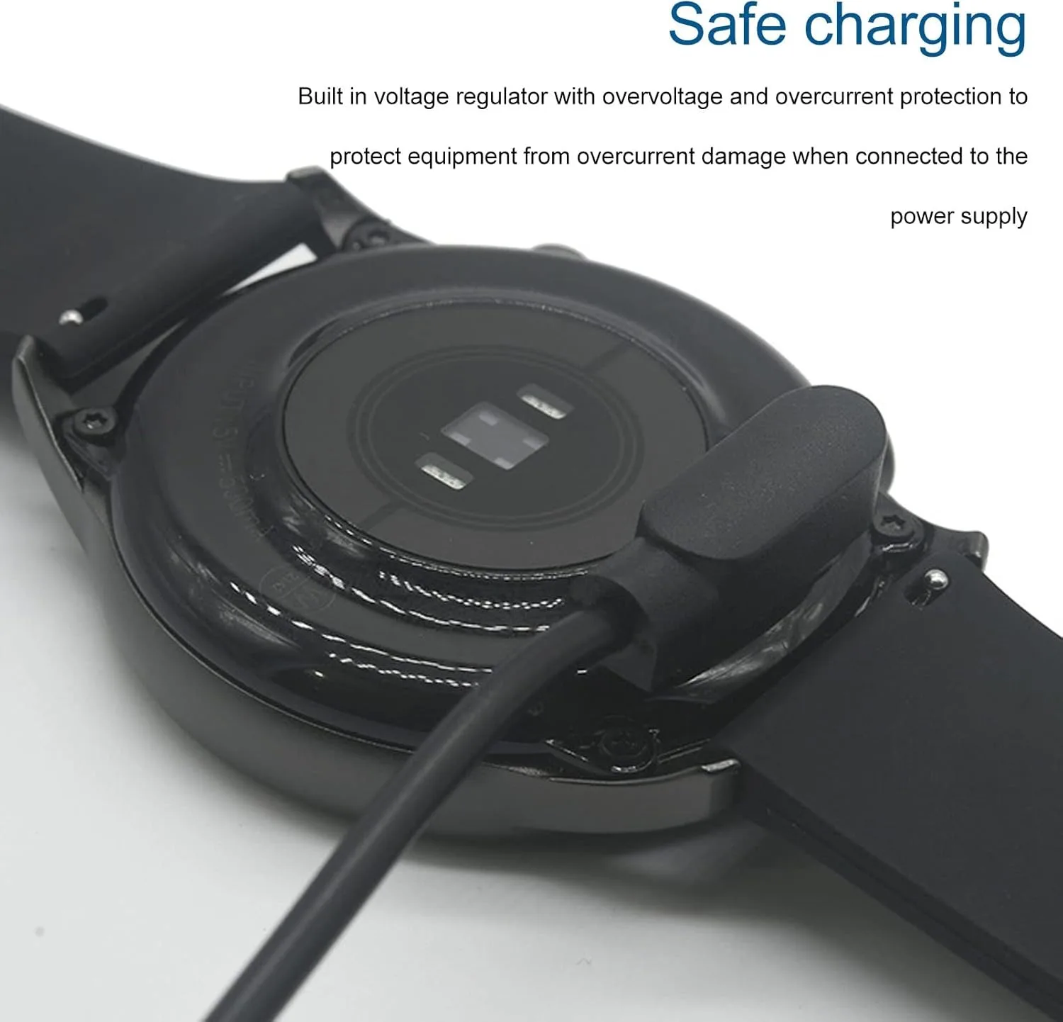 USB Charging Cable Power Base Fits for Xiaomi Haylou RT2 LS10 Smartwatch Smart Watch Magnetic Charger Cord