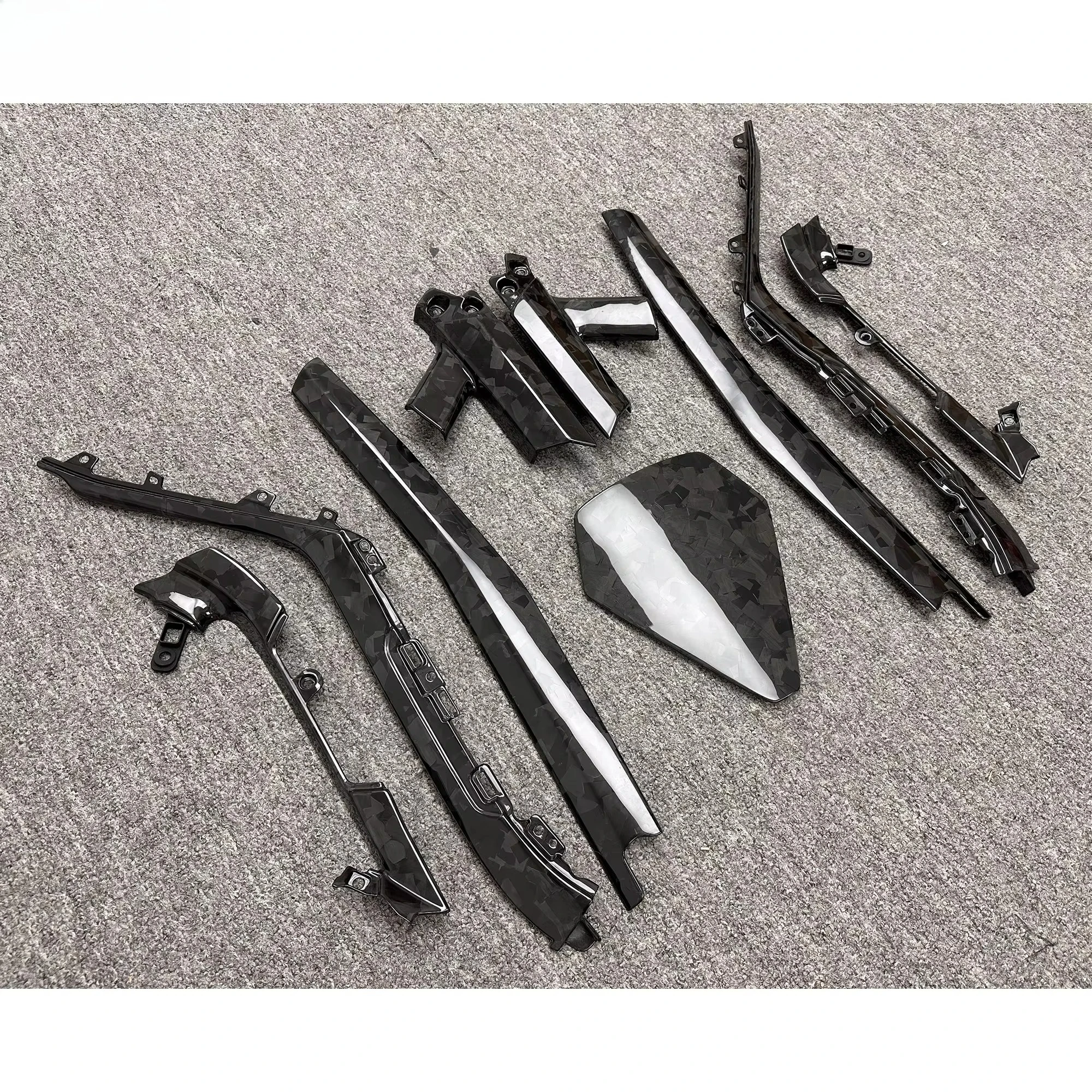 Forged Carbon Fiber Interiors Kits For Lambo Huracan LP580 LP610 2014-2018 Carbon Interior Body Kit Car Parts