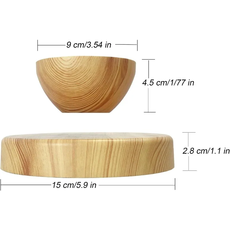 Levitating Plant Pot Floating Plant Pot Small Bonsai Pot for Succulent Levitating Decoration for Home
