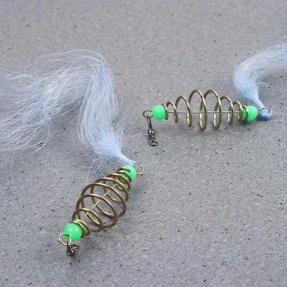 Fishing Bait Fishing Supplies Copper Fishing Cage Multi Size Fishing Net Fishing Traps Luminous Netting Spring Shoal