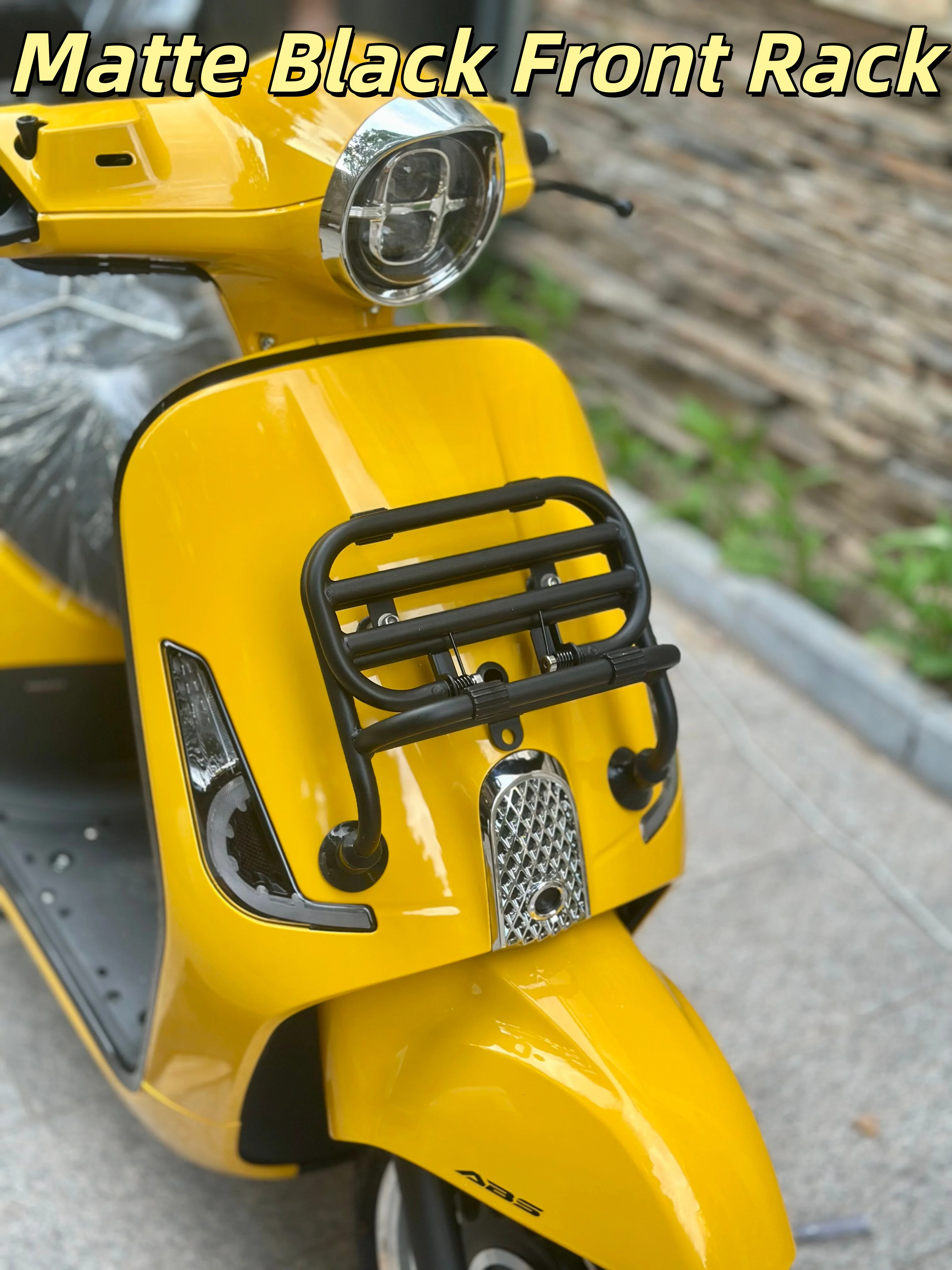 For Sundiro Honda NS150LA: Modified rear backrest, tail rack, front cargo rack, luggage rack, and short tail rack.