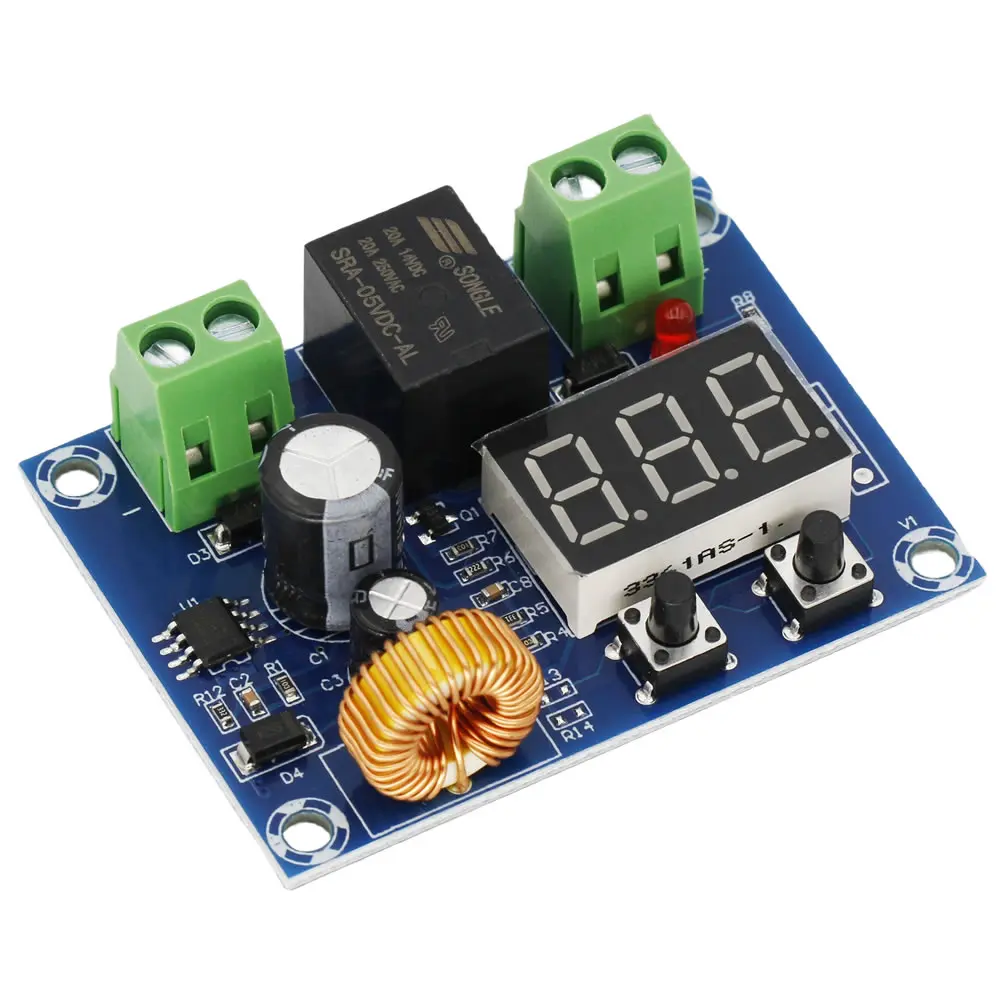 XH-M609 DC 12V-36V Charger Module Digital Display Voltage Over-discharge Battery Protection Precise Board for Lithium Battery