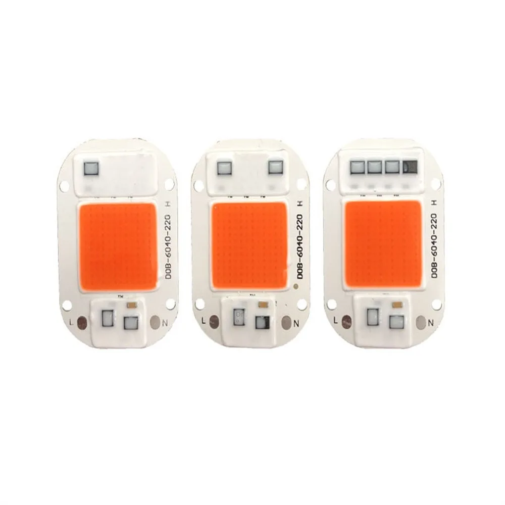 植物成長ランプビーズ、3000-6500k、ミニ静電保護、発熱長寿命、照明アクセサリー、220v