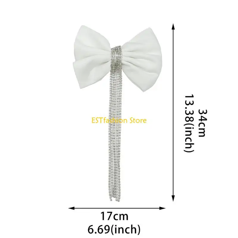 Y5GC Trendy Bows Accessory Stylish Butterfly Knot Adornment Multifunctional Accessory for Personality Styles