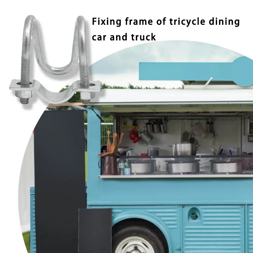 Dudukan Parasol Luar Ruangan Dudukan Pengencang Tahan Aus untuk Pagar Bendera