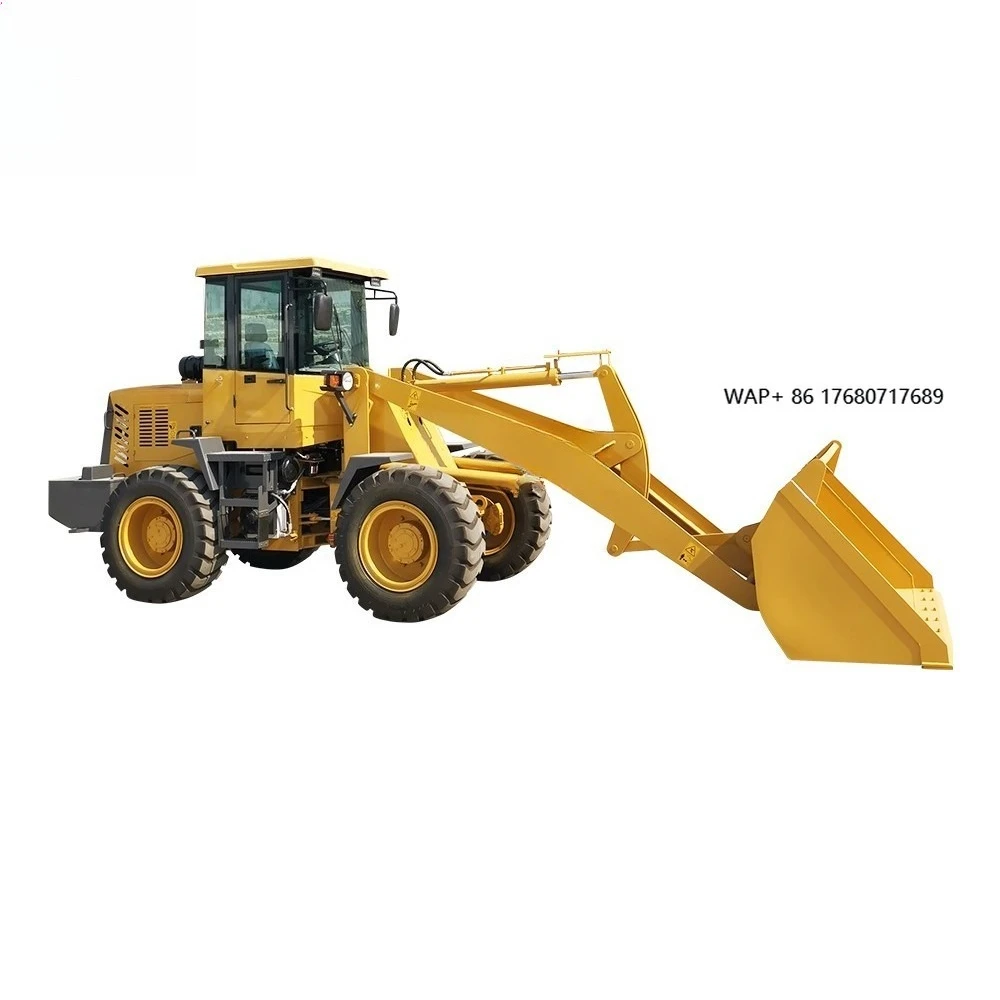 

Cheap Price 4X4 All Rough Terrains Mini Wheel Loader Snow Plow for Sale