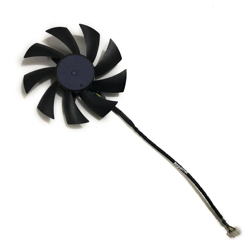 

Graphics Card Fan Video Cards Cooler For ASL GTX 1660 Ti 6GB,Manli GTX1660Ti 6GB,EVGA GTX1660 Black 6GB,PLA09215B12H,4Pin