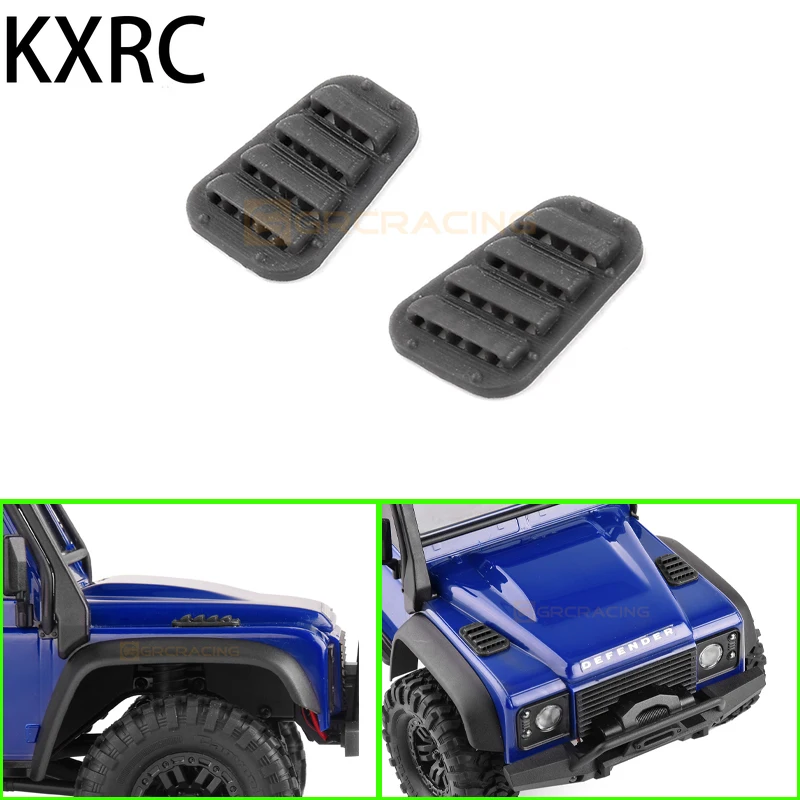 

KXRC TRX4M Plastic Hood Air Intake Grille Accessories for 1/18 RC Crawler Car Traxxas TRX-4M Defender Upgrade Parts