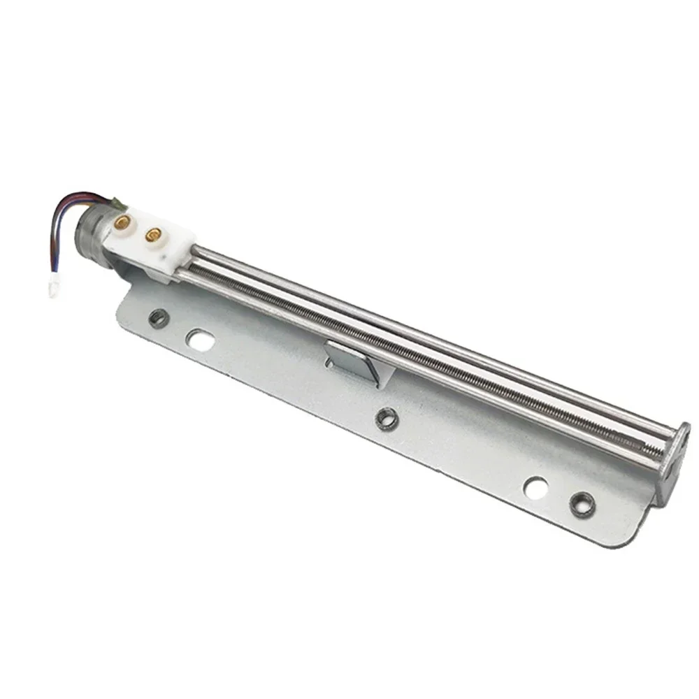 DC 15V Micro 2-phase 4-wire Linear Stepper Stepping Motor with Nut 122mm Long Slide Stroke 15 Ohms for 3D Printer