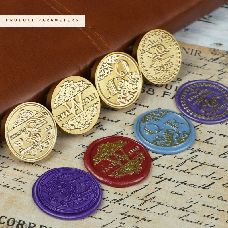 شعار تخصيص ختم الشمع ختم المغلف DIY بها بنفسك شخصية مخصصة الأختام حفل زفاف دعوات عيد ميلاد الهدايا الديكور #3