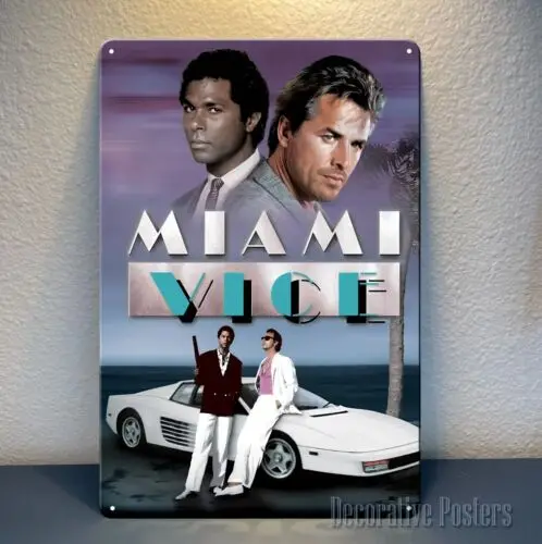 Vice Movie Metallposter – Sammelbares Blechschild 20 x 30 cm, Aluminium