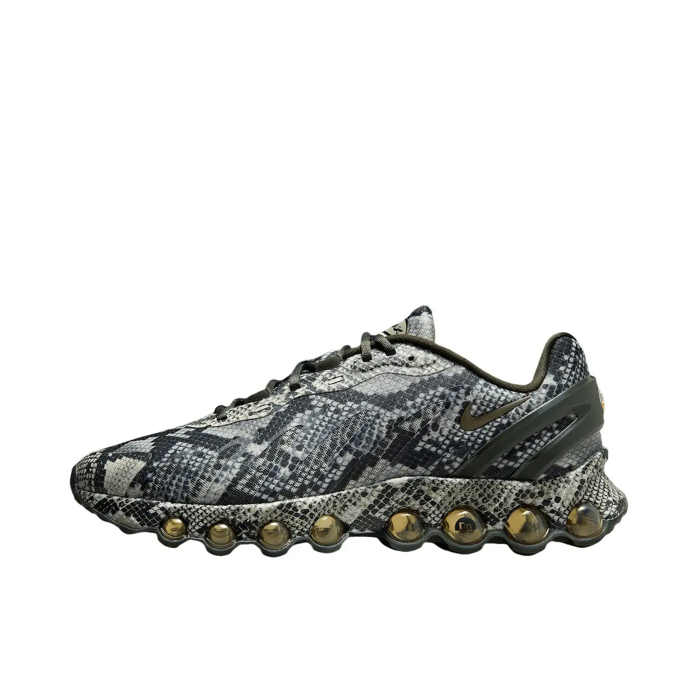 Nike Air Max DN8 mujeres y hombres gris negro moda resistente al desgaste malla transpirable amortiguador zapatos para correr HV8476-300