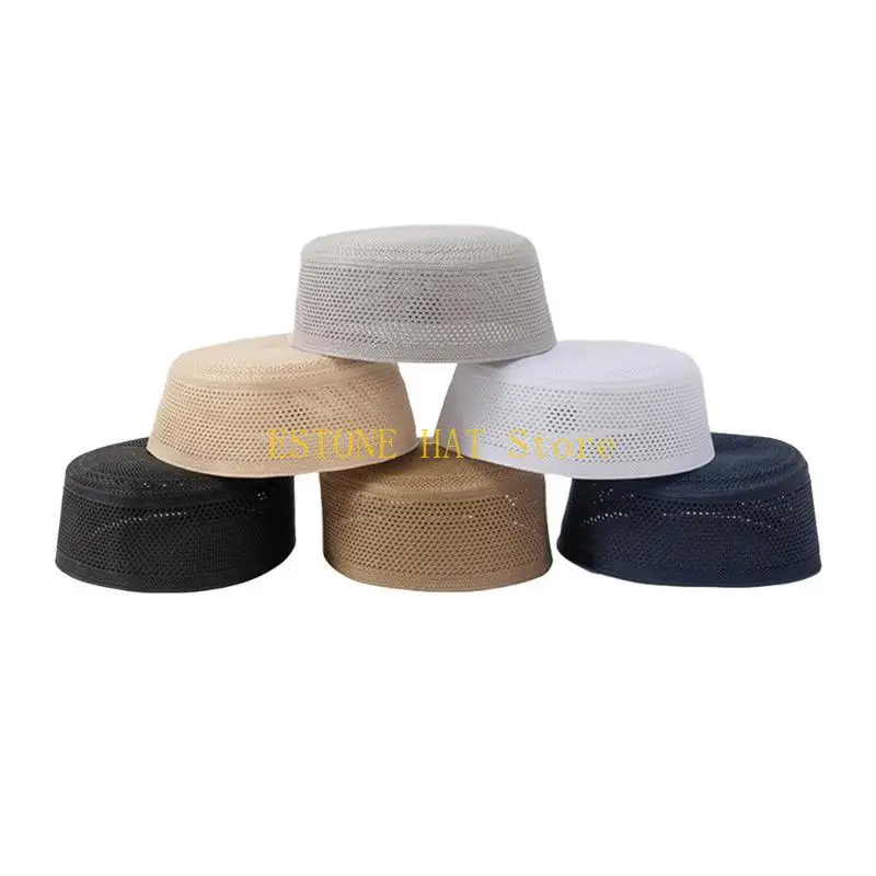 

49MF для взрослых мужчин вязание абайя молитвенная шапка традиционная индийская круглая шляпа тюрбан шапки куфи круглые шапки