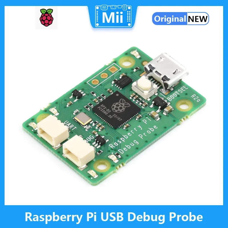 

MiiBestODRaspberry Pi Оригинальный USB-зонд для отладки, комплект аппаратного отладки, предназначенный для Pico, на основе микроконтроллера RP2040