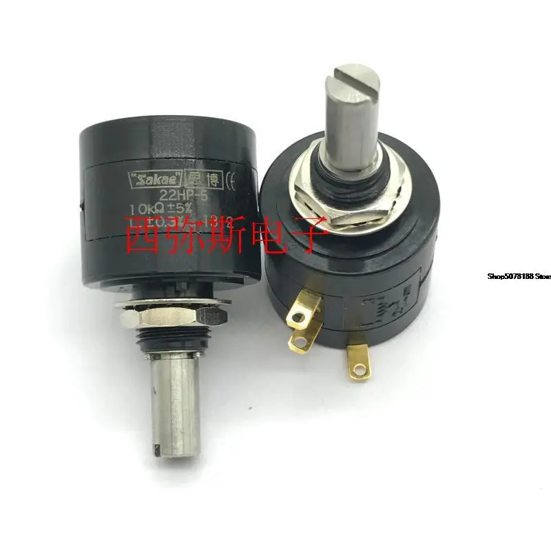 

Original Japanese Sakae multi loop wire wound potentiometer 22hp-5 10K Shenzhen Huaqiang physical store 5 loops