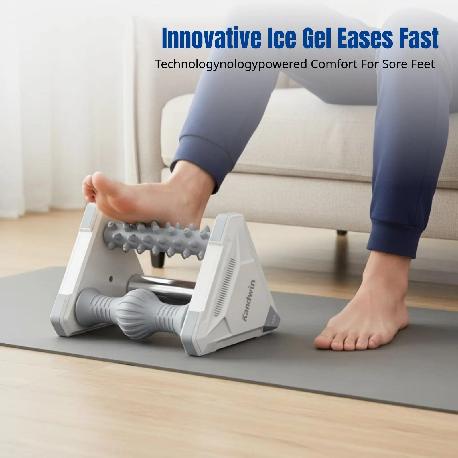 

Foot Release Cylinder for Plantar Fascia Relief, Relaxation, Arch Stretch, Foot Massage Device
