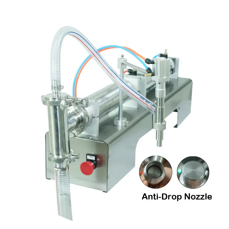 Single Head Liquid Anti-drip Filling Machine 3-5000ml Food Oil, Daily Chemical Emulsion and Other Sub-filling Machinery
