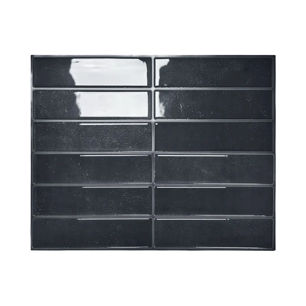 

Strong Adhesive 3D Tile Stickers Drip Glue Material Three-Dimensional Layered DIY Backsplash Tiles Stain-Resistant