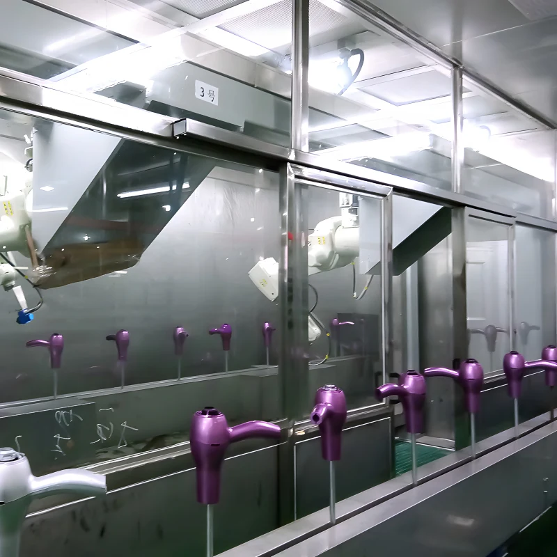 Factory Direct Sales Household Hair Dryer Chain Type Automatic Powder Spraying Equipment Automatic Powder Spraying Line