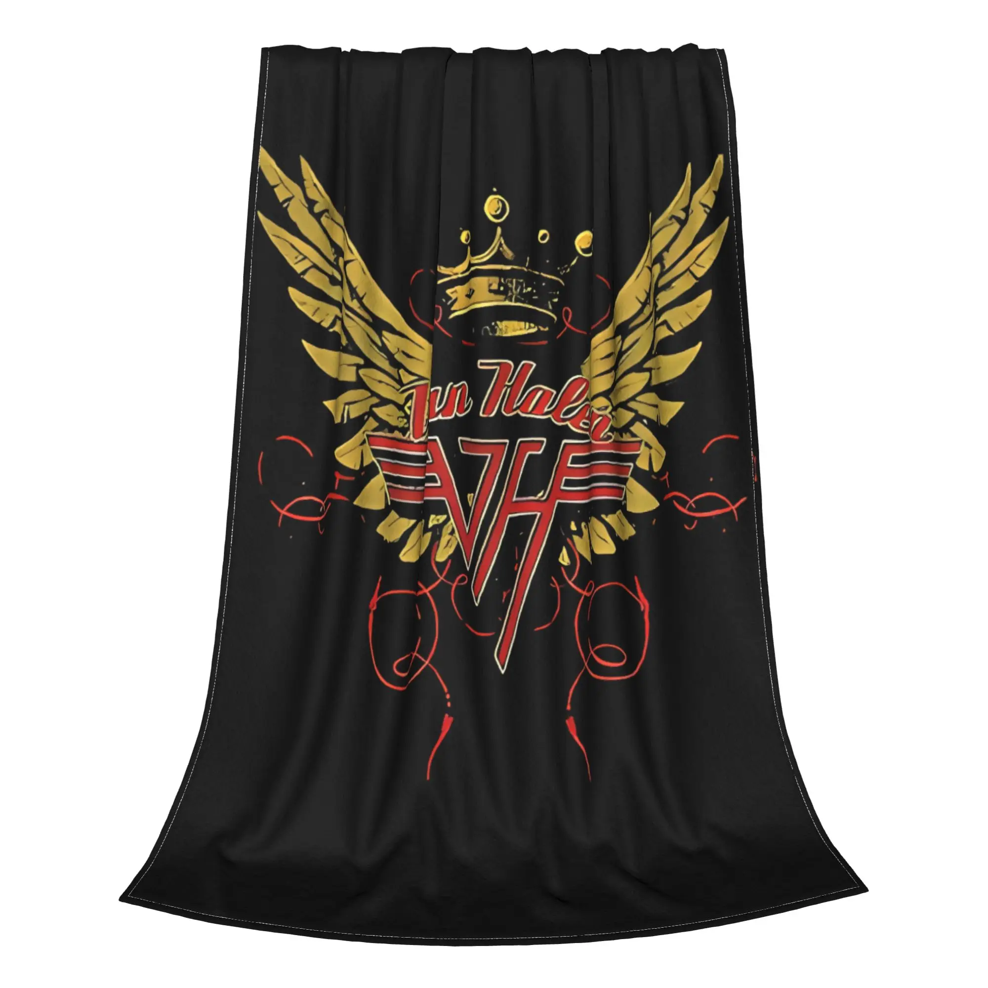 1PC Van Friend Awesome Van Halen Home Room Decorations Winter Blankets For Adults Bedding Home Interior Sofa Knee