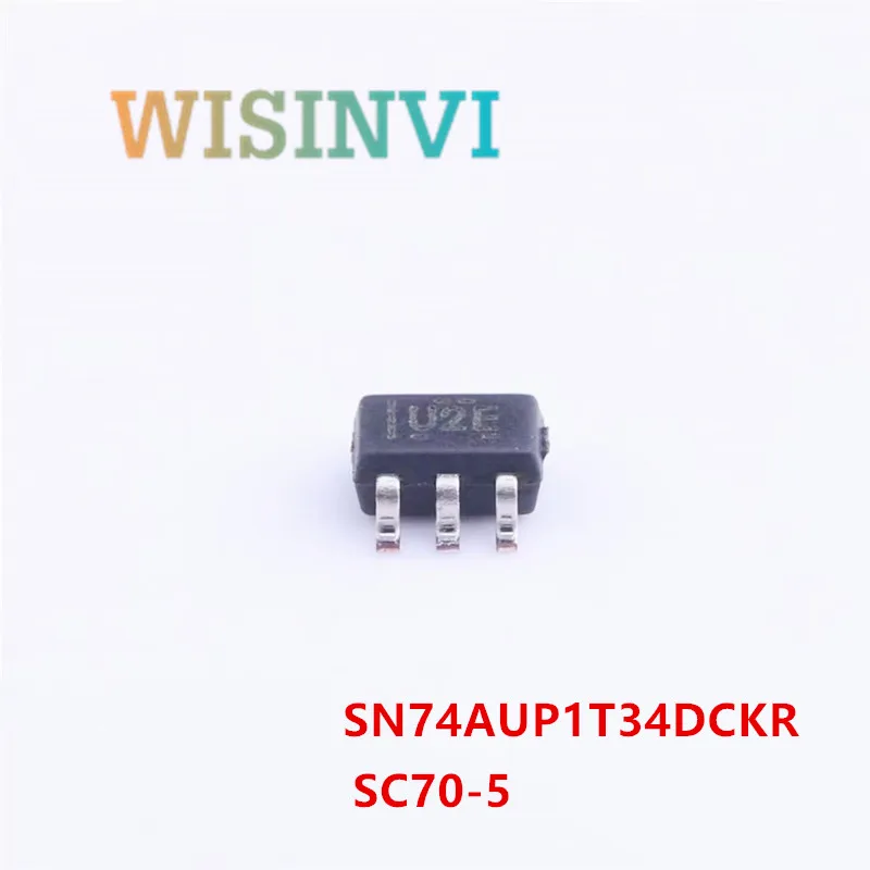 10PCS SN74AUP1T34DCKR marking U2E SC70-5 ＆  SN74LVC1G126DCKR marking CN5 or CNF or CNK or CNR or CNT SC70-5