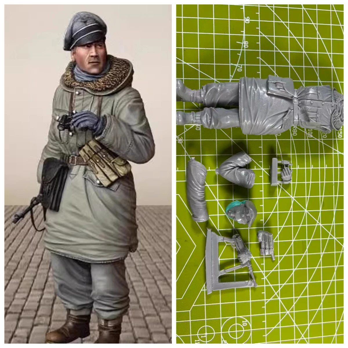 

1/16 Casting Resin Model Grey Kit British Special Forces Model Needs To Be Assembled Unpainted