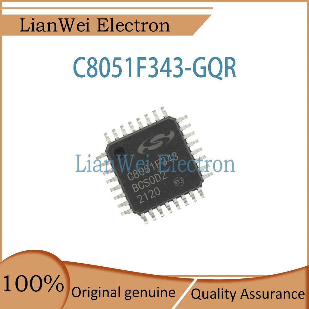 C8051F343 C8051F343-GQR IC MCU Chipset LQFP-32