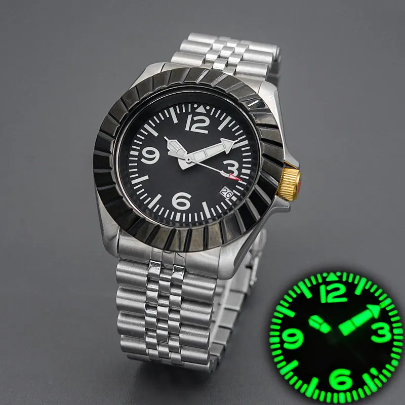 New Design SKX007 Men's Watch With Seiko NH36 Automatic Movement 316L Stainless Steel Sapphire Glass 200M Waterproof Watch Watch