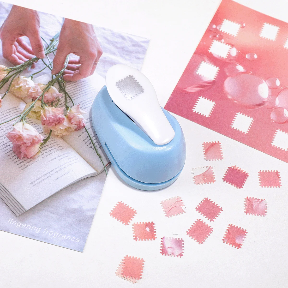 Stamp Shaped Paper …