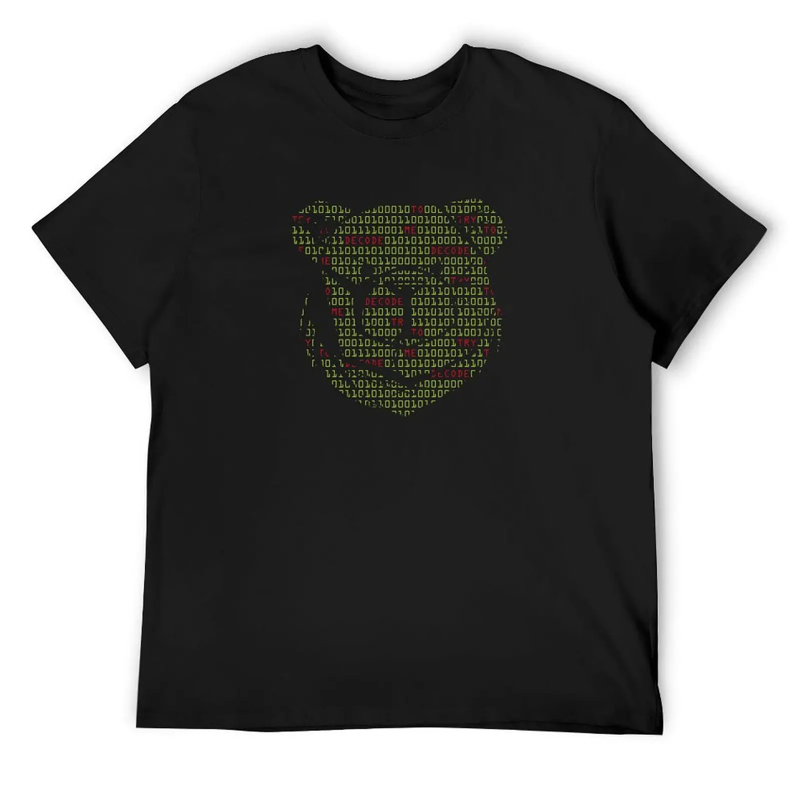 

ROBUST BEAR DECODE GREEN T-Shirt new edition graphic tee shirt t shirts for men pack